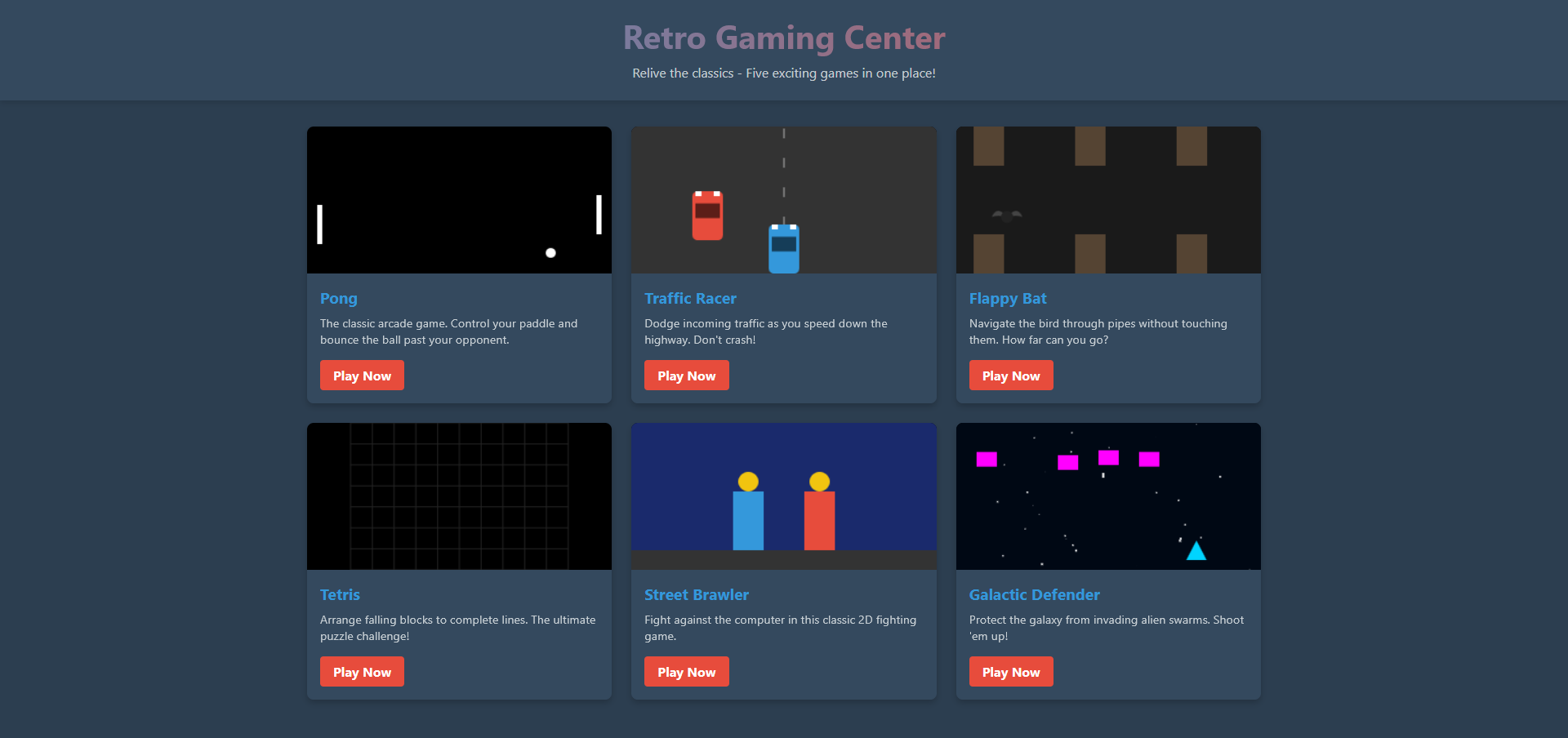 Retro Gaming Center